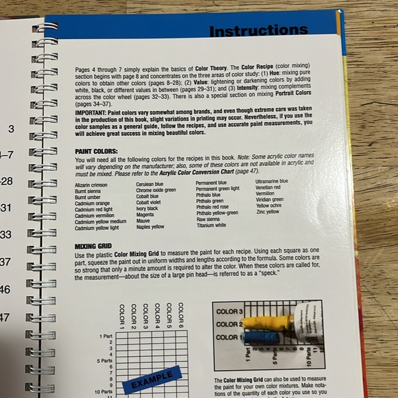 Walter Foster Color Mixing Recipes by William F. Powell - Picture 4 of 6